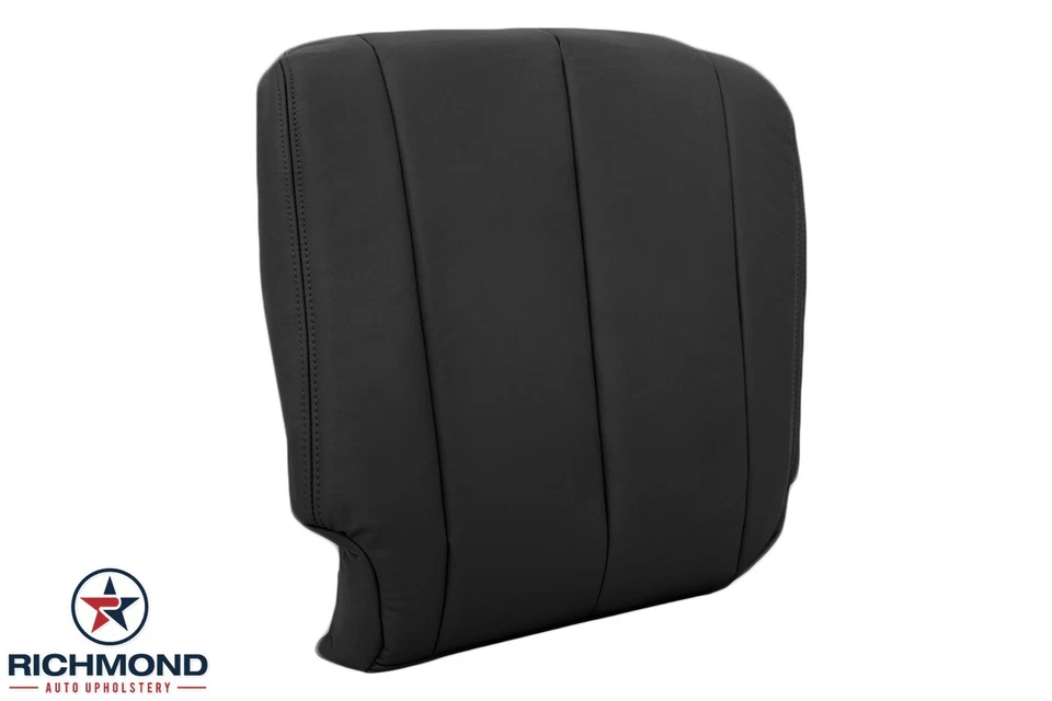 Capa de assento de couro preta de substituição inferior lateral do motorista Nissan Murano 2004 - Imagem 2 de 4