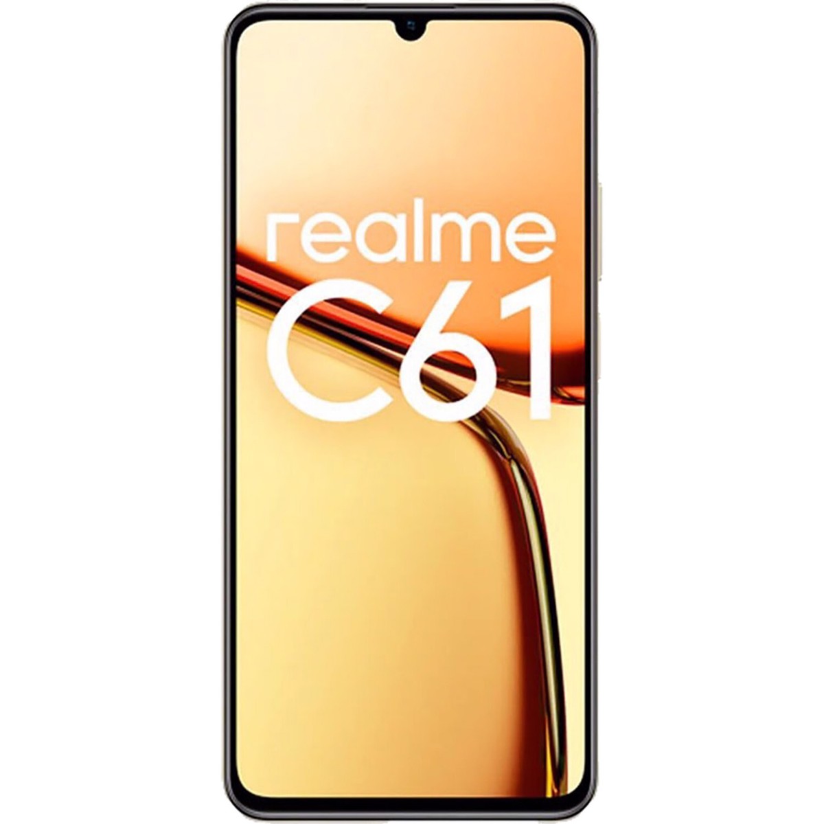 realme C61 6GB/128GB ゴールド グローバル版 Realme C61 4G Sparkle Gold 256GB + 6GB Dual-SIM Factory Unlocked