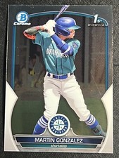 2023 Bowman #BCP-28 Martin Gonzalez Chrome Prospects
