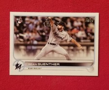 2022 Topps Sean Guenther ROOKIE RC #471 Miami Marlins FREE SHIPPING