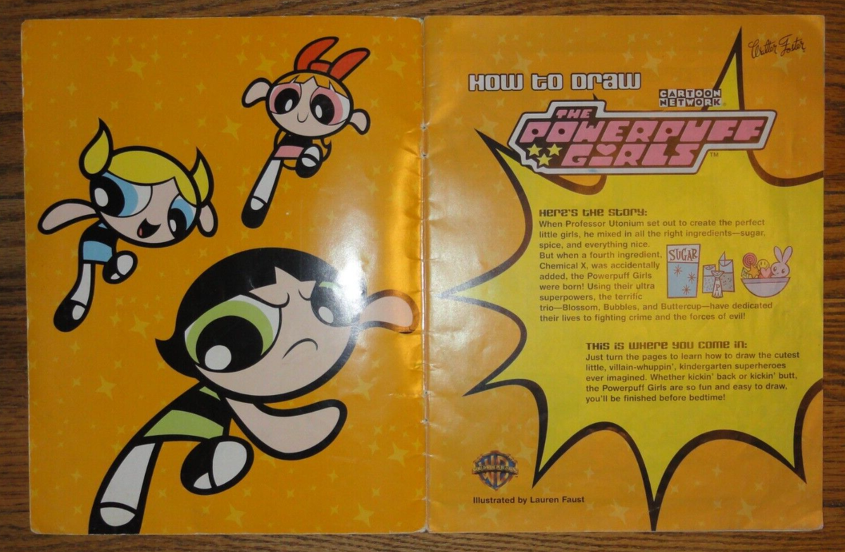 How to Draw the Powerpuff Girls by Walter Foster | eBay