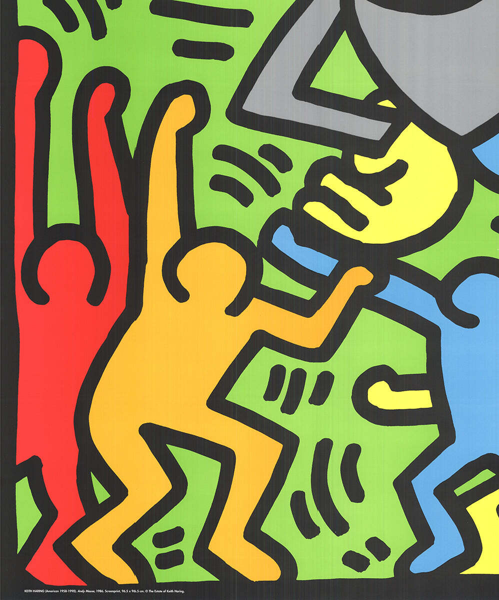 KEITH HARING Andy Mouse 38.25