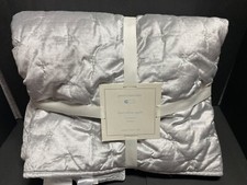 Pottery Barn Kids LUXE VELVET Crib QUILT Baby Nursery Toddler Shower Gift NEW