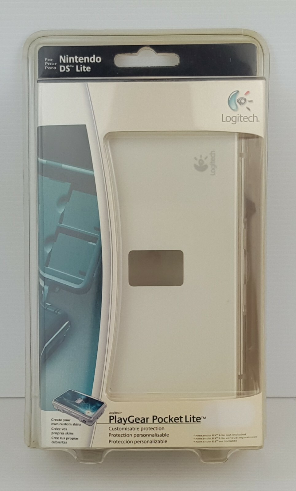 LOGITECH COMPATIBILE NINTENDO DS LITE PLAYGEAR POCKET LITE CUSTODIA NUOVO SEALED