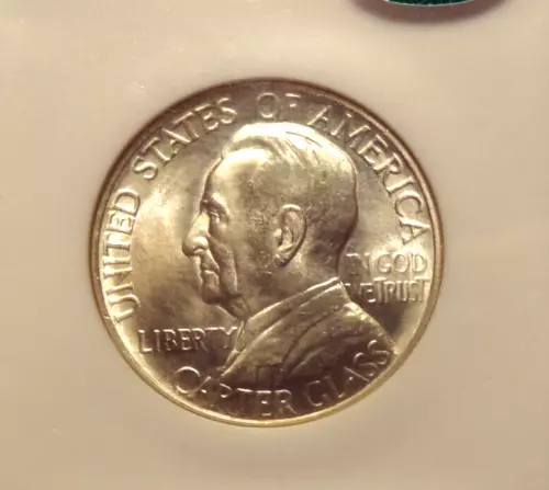 1936 LYNCHBURG COMMEMORATIVE HALF DOLLAR, NGC MS 65, APPROVED BY CAC