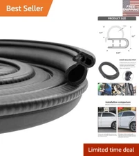 Automotive Door Seal Strip - Noise-Reducing 20Ft Weather Stripping for Vehicles