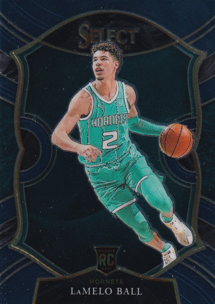 20-21 PANINI SELECT CONCOURSE - LAMELO BALL RC #63 CHARLOTTE HORNETS
