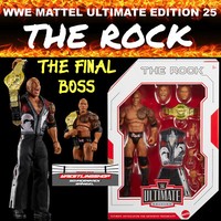 Wwe Mattel Ultimate Edition Serie 25 The Rock Wrestling Figur Elite Basic Legend