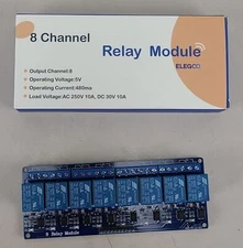 NEW Elegoo 8 Channel Relay Module