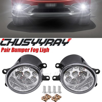 LED Bumper Lamp Fog Light + Wiring For Ford Explorer 2011 2012 2013-2015 C-MAX