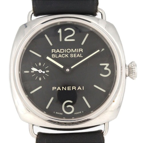 Authentic [Unserviced - Value Price] Panerai Radiomir Black Seal PAM00183 St...