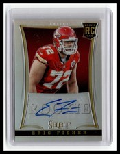 2013 Panini Select Eric Fisher Rookie Autographs Prizm #186 #/199