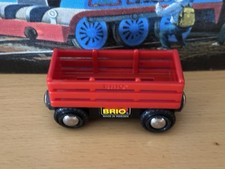33651 Brio Wooden Train Red Cattle Wagon Thomas  1 Combined Shipping 