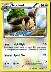 Noctowl 120/162 BREAKthrough Rare