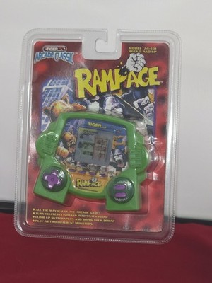 Rampage Handheld Game Tiger Electronics LCD  1997 Brand New Very Nice!! Sealed! 