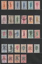 Belgium Congo stamps: OCB/COB #277-295, from 1947 complete set