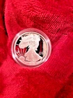 2003-W AMERICAN EAGLE 1 OZ PURE 99.9% SILVER LIBERTY PROOF $1,COA/OGP/PRISTINE !