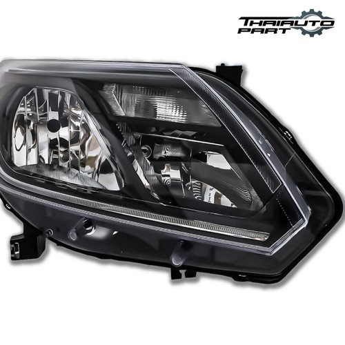 Front Head Light Lamp W/O DRL Black RH Right For Chevrolet Colorado Z71 RG 17-20 - Picture 6 of 9