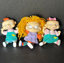 Figura de muñeca Angélica y gemelos Mattel Nickelodeon Rugrats 1997 coleccionable 4,5-5""