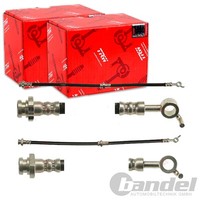 2X Trw BremsschlÄUche Hinten Rechts Links Passend FÜR Nissan X-TRAIL