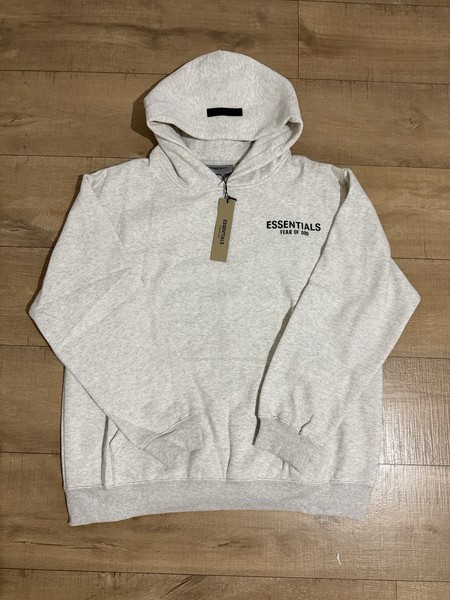 Essentials Hoodie FOG Hellgrau