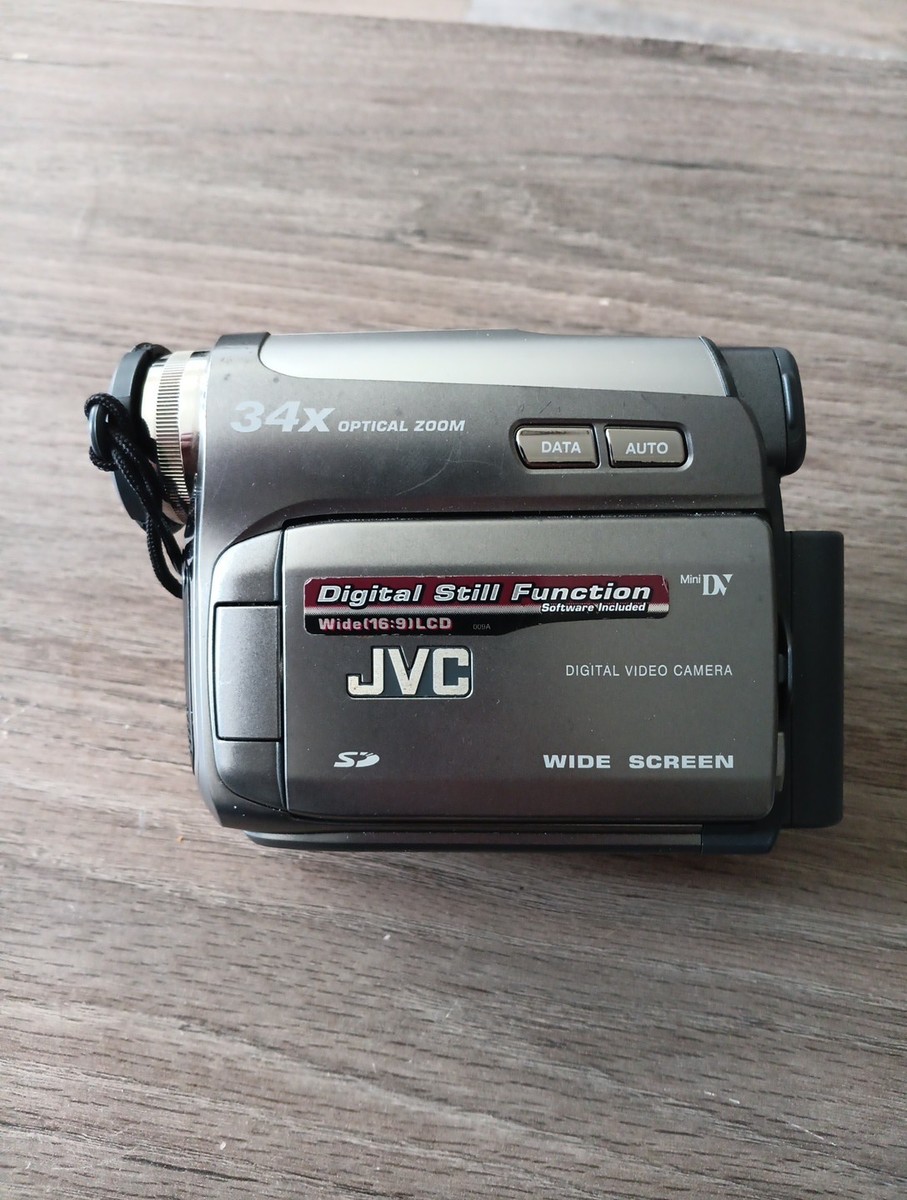 JVC GR-D770U MiniDV Camcorder 34x Optical Zoom Digital Video