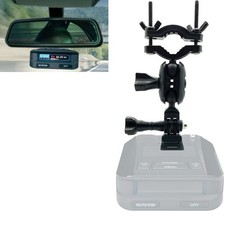 Car Truck Rearview Mirror Mount for Uniden R3 R7 R8 DFR6 DFR7 DFR Radar Detector