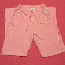 Vintage 80s Retro Nike Pink Pants Drawstring Pockets Small