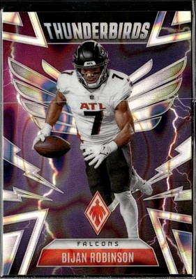 Bijan Robinson 2025 Phoenix Thunderbirds Lava 111/199 Atlanta Falcons