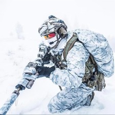Multicam Alpine Winter Camo Suit with Balaclava Snow Camouflage Jacket and Pan