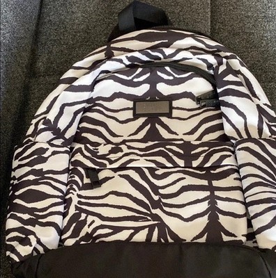 Cavalli Class Zebra Print Backpack Nylon
