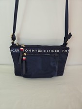 Borsa Tommy Hilfiger rossa bianca marina tracolla/tracolla finale media borsetta