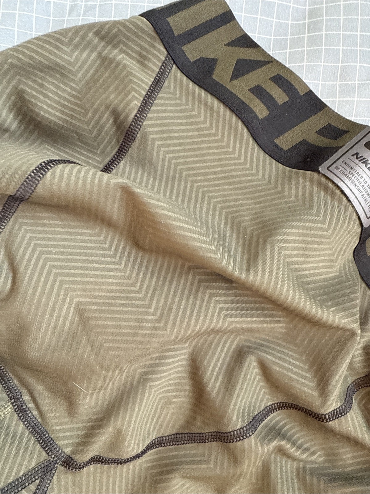 Nike Pro Hypercool Mens Compression Leggings Gree… - image 20