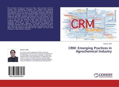 CRM: Emerging Practices in Agrochemical Industry Gaurav Joshi