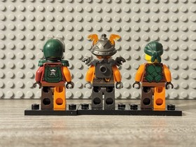 LEGO Ninjago Skybound Minifigure Lot: Bucko, Flintlocke, Commander Blunck 70605