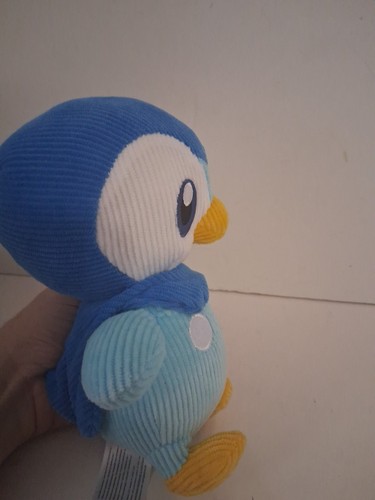 Pokemon Select 8" Corduroy Piplup Plush Jazwares Penguin THK24 - Picture 6 of 6