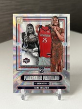 2025 Donruss WNBA Kiki Iriafen Franchise Features RC Holo Laser /99 Mystics