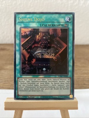 Yugioh RA04-DE088 Shien's Dojo Ultimate Rare 1. Auflage Deutsch