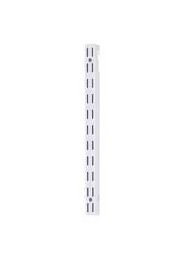 Rubbermaid Fast Track Adjustable Closet System Hardware, 13.75'', White 