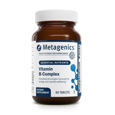 Metagenics Vitamin B-Complex - Active B6 & B12 Vitamins 60 Count (Pack of 1) 
