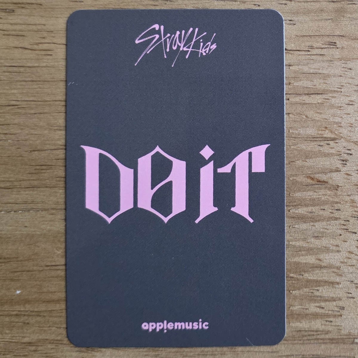 Hyunjin Official Apple Music POB Draw Photocard Stray Kids Do It