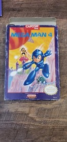 Mega Man 4 (Nintendo Entertainment System, 1992) CIB Vintage NES 