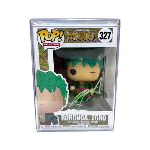 Funko Pop! Vinyl: One Piece - Roronoa Zoro #327 signed by Chris Sabat Beckett