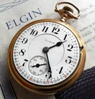 Antique 1911 Elgin BW Raymond 21 Jewel Railroad 18S Montgomery Dial Pocket Watch