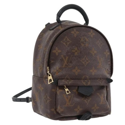 LOUIS VUITTON Monogram Palm Springs MINI Backpack M44873 LV Auth 171013