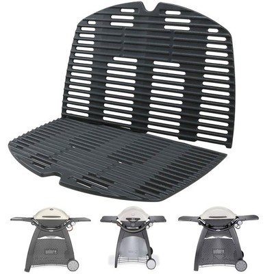 7646 7584 Gusseisen Grillroste für Weber Q300 Q320 Q3000 Q3100 Q3200 Series G...