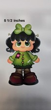 HALLOWEEN FRANKY GIRL scrapbook premade paper piecing 3D die cut by Rhonda
