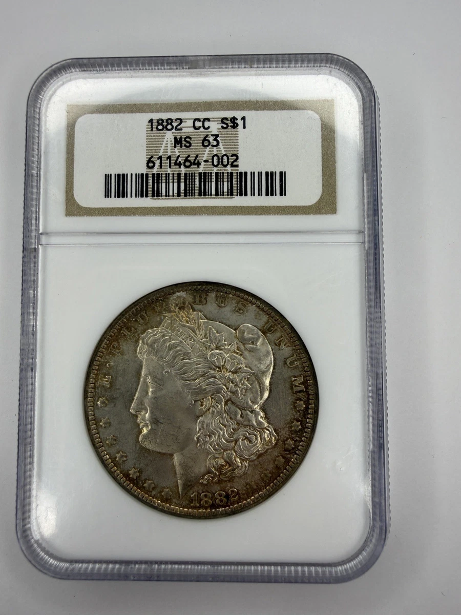 NGC MS63 MORGAN DOLLAR モルガンダラー 1882年 鑑定品 MS 63 Graded 1882 Year Morgan US Dollars (1878-1921) for sale | eBay