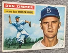 1956 Topps #99 Don Zimmer                       Team: Brooklyn Dodgers