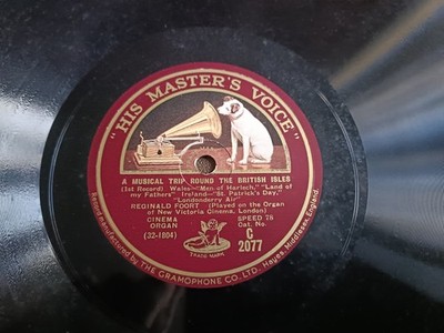 Reginald Foort: A Musical Trip Round The British Isles 12'' 78RPM 1st UK Shellac